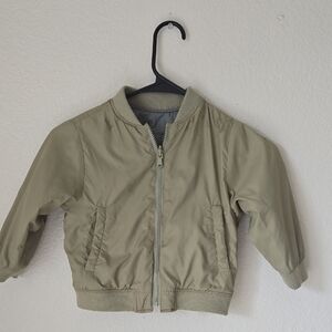 Zara Boys Double Sided Bomber Jacket